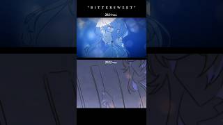 2024 vs 2022 BITTERSWEET PV Comparison  oc originalcharacter [upl. by Clarence]