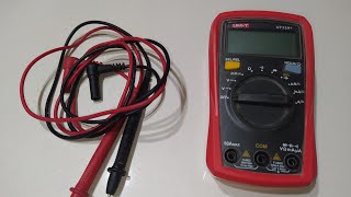 Multimetre Avometre Kullanımı UNIT UT33A use multimeter [upl. by Venita941]