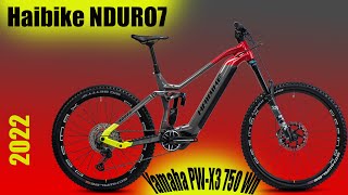 2022 Haibike NDURO 7 Yamaha PW X3 Motor [upl. by Berlyn]