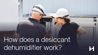 How Does a Desiccant Dehumidifier Work Let Humiscope the Humidity Control Experts Show You [upl. by Noryd]