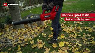 Einhell Accu Bladblazer GPLB 36210 Li ESolo  Power XChange [upl. by Penni]