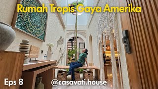 Rumah Tropis Gaya Amerika Yang Keren Banget Casavati House [upl. by Placia]