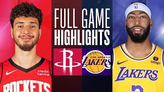 ROCKETS at LAKERS  FULL GAME HIGHLIGHTS  December 2 2023 [upl. by Hildegaard214]