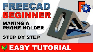 CAD TUTORIAL  FreeCAD Beginner EASY GUIDE [upl. by Bina]