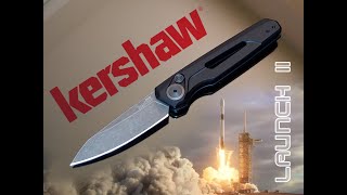 Kershaw® 7550 Launch 11  Almost perfect  Knife Review [upl. by Marva359]