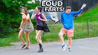 Funny Fart Prank in NYC CROP DUSTING The Impractical Jokers [upl. by Geilich7]