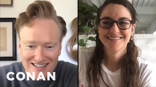 ConanAtHome Shailene Woodley Full Interview  CONAN on TBS [upl. by Islehc]