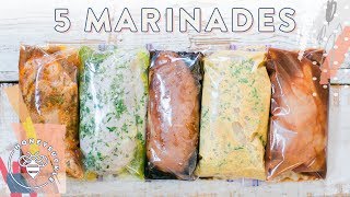 5 EASY DIY Chicken Marinades  3 Meal Ideas  HONEYSUCKLE [upl. by Dorcus903]