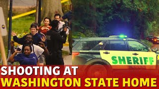 Shooting In Washington LIVE  Washington Shooting  5 People Dead  Teenager Arrested  N18G [upl. by Ecinnej]