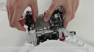 DJI Official Repair Phantom 4 Part 1 Disassembly [upl. by Nylaret]