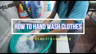 How to hand wash clothes  HELE activity  Grade 5  Alex Casacop [upl. by Ybroc18]