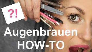 Vicky Lash  Augenbrauen schminken amp stylen [upl. by Farland399]