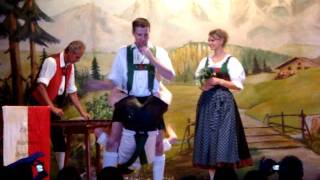 Trafalgar Tours  Tyrolean Folklore The Jealousy Dance Innsbruck Austria MOV02804MPG [upl. by Harvison496]