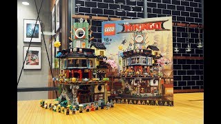 The LEGO Ninjago Movie Ninjago City 70620 Speed Build [upl. by Paco]