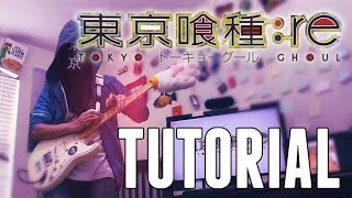 TUTORIAL Tokyo Ghoulre OP  Asphyxia  東京喰種re OP [upl. by Merlina40]