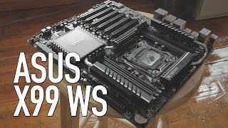 ASUS X99E WS Overview With JJ [upl. by Einnej]