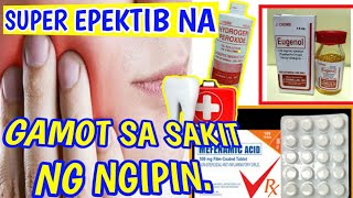 TATLONG 3 PINAKA MABISANG GAMOT SA SAKIT NG NGIPIN 2023 fy fyp toothacheremedy [upl. by Ardua]