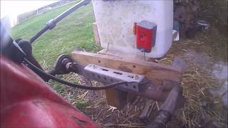 GOPRO Epandage dengrais sur gazon  Tracteur Tondeuse  2017 [upl. by Crist848]