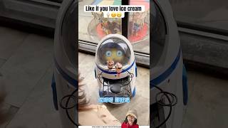 Do you want ice cream from this robot ⁉️🤖🍦😁 shorts icecream sweet food robot ￼ [upl. by Anirtruc]