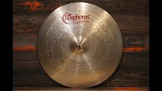 Bosphorus 23quot Lyric Ari Hoenig Signature Ride Cymbal  2580g [upl. by Niltak]