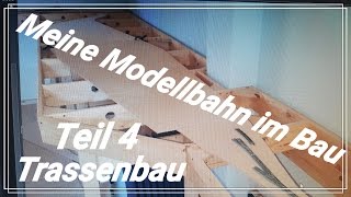 Teil 4 Meine Modellbahn Anlage im Bau  Spur Z  Trassenbau [upl. by Savvas]