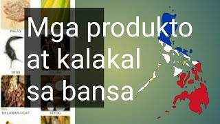 Mga Produkto at Kalakal sa Iba’t ibang Lokasyon ng Bansa [upl. by Winthrop]