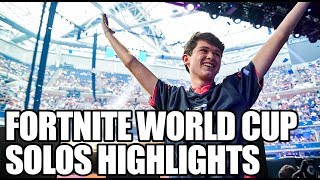 Fortnite World Cup solos highlights  ESPN Esports [upl. by Airotna]