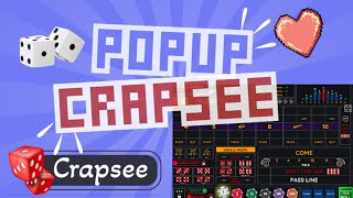 POPUP CRAPSEE with MAC amp Crapsee midatlanticcraps crapsee livecraps [upl. by Juna589]