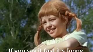 Pippi Longstocking Lyrics Theme Song quotPippi Goes On Boardquot [upl. by Einaeg]