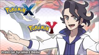 Pokémon XY  Professor Sycamore Encounter Music HQ [upl. by Sseb965]