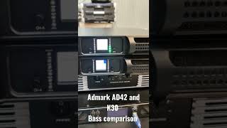 Admark AD42 ampK30 Bass Comparison 🔊💢✅️ [upl. by Adnylg]