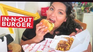 IN N OUT MUKBANG 4x4 cheeseburger amp Animal style fries [upl. by Conyers918]