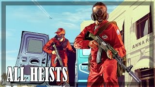 GTA 5  All Heists all methods GOLD [upl. by Howes]