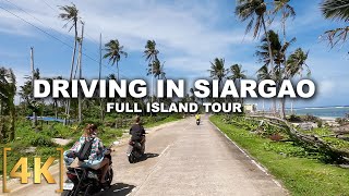 The First and Only FULL DRIVING TOUR of SIARGAO  The Best Scenic Views of the Island  Philippines [upl. by Bamberger]