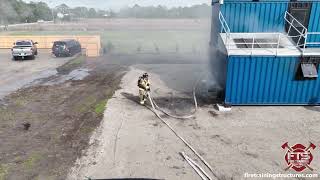 Class A Live Firefighter Training in Morehead City NC [upl. by Garibold]