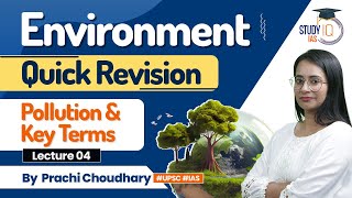 Pollution amp Key Terms  UPSC Prelims 2023  Environment amp Ecology [upl. by Akirat]