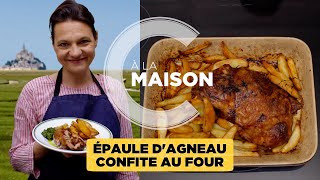 Recette de lépaule dagneau confite au four [upl. by Atnwahs446]