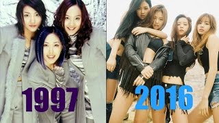 The Evolution Of Kpop Girl Groups  1997 2016 [upl. by Aiekram]