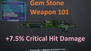 Gem Stone Weapons 101 [upl. by Nosloc625]