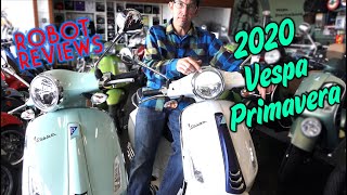 New 2020 Vespa Primavera 150 Review [upl. by Savanna]