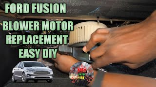 ford fusion blower motor replacement [upl. by Laius]