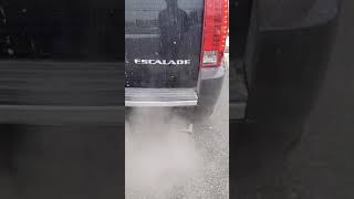 2014 Cadillac Escalade stock exhaust [upl. by Mikkel]