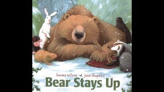 Bear Stays up for Christmas  Read Aloud  Storytime  Holiday  Jacqueline Mitchell [upl. by Oicaroh]