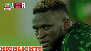 NIGERIA 12 RWANDA ALL GOALS amp EXTENDED HIGHLIGHTS AFCON 2025 QUALIFIERS [upl. by Analihp171]