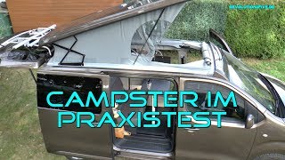 Wie beweist sich der Pössl Campster im Praxistest [upl. by Skilken951]