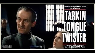 Peter CushingTarkin Out Take Blooper From Star Wars [upl. by Amling]