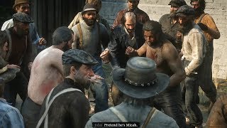 Red Dead Redemption 2  Charles Street Fighting Cutscene RDR2 2018 [upl. by Lennie]