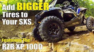 How and Why to Add Bigger Tires to Your Side by Side [upl. by Cchaddie]