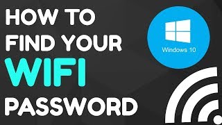 How to FindRecover your WiFi Password  Windows 10 [upl. by Nisotawulo500]