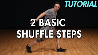 How to do 2 Basic Shuffle steps Shuffle Dance Moves Tutorial MihranTV [upl. by Tebazile]